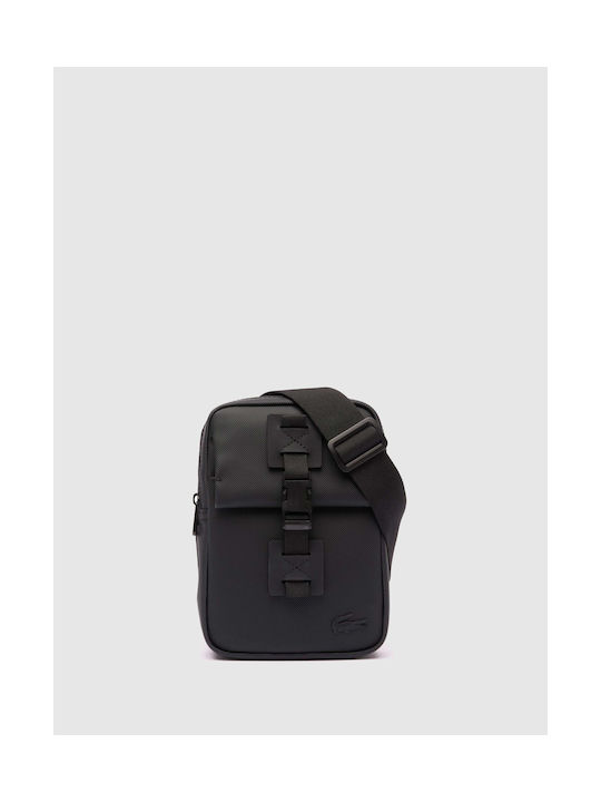 Lacoste Sling Bag with Zipper Black