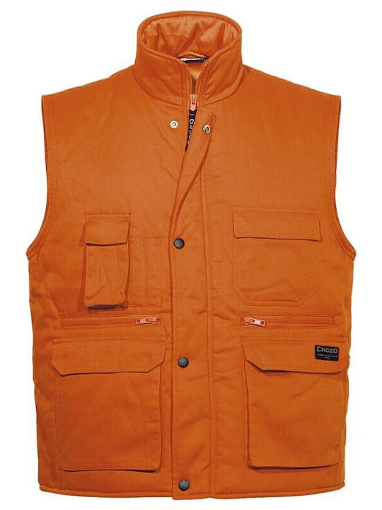 Fageo Men's Safety Vest Green 000