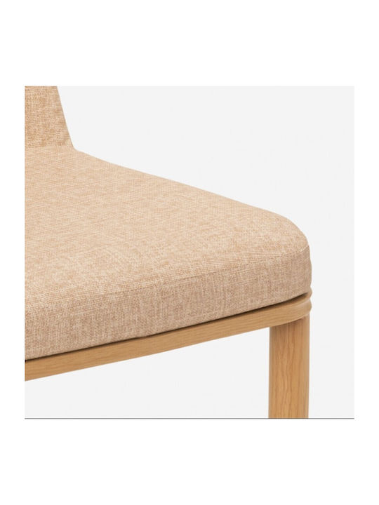 Stühle Speisesaal Beige 2Stück 36x42x92cm