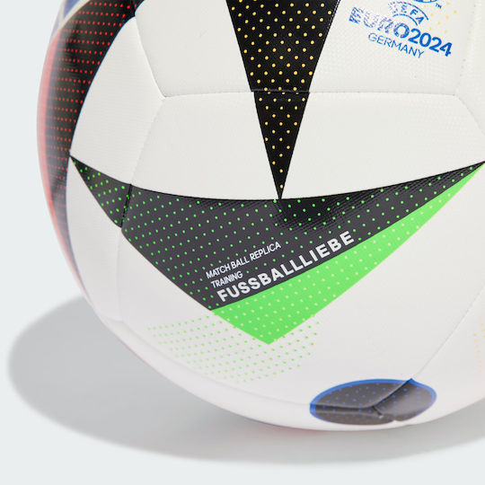 adidas Euro 24 Training Μπάλα Ποδοσφαίρου Λευκή