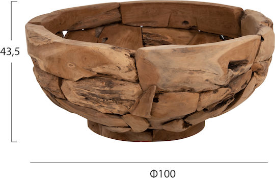 HomeMarkt Διακοσμητικό Δέντρο από Ξύλο 100x100x43cm HomeMarkt Διακοσμητικό Δέντρο από Ξύλο 100x100x43cm