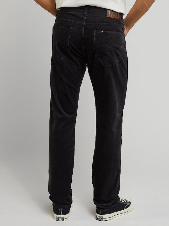 Lee Men's Trousers in Slim Fit Charcoal