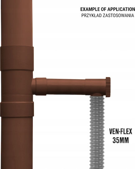 Bradas IBCLZ1-100-BR Gutter