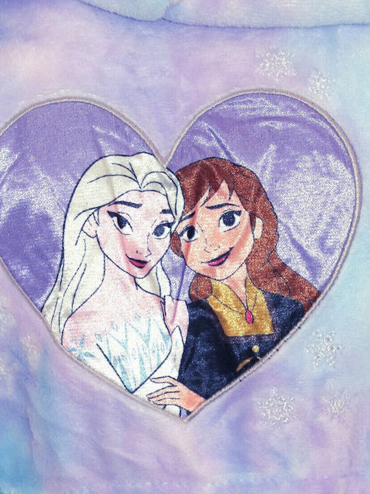 Disney Детски халат Зимна Поларена Многоцветна Frozen