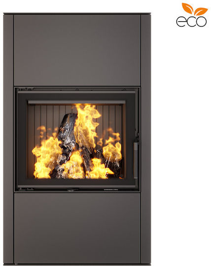 Saven Vatra XXL Κεραμική Ξυλόσομπα 10.2kW White