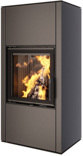 Saven Vatra XL Ceramică Soba pe lemne 8.4kW White