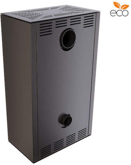 Saven Vatra XXL Κεραμική Ξυλόσομπα 10.2kW White