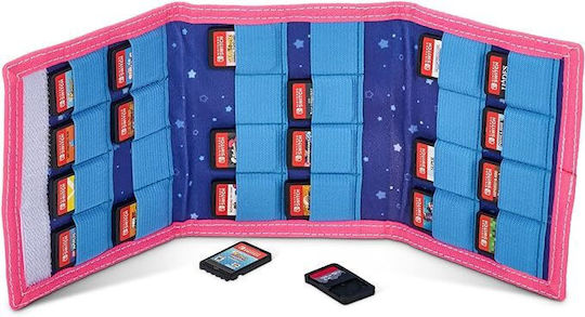 PowerA Switch Game Case for 24 Games in Transparent Color