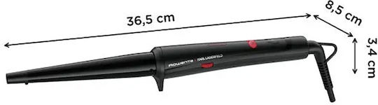 Rowenta X Karl Lagerfeld Cone Hair Curling Iron for Curls 34mm 41W CF324LF0