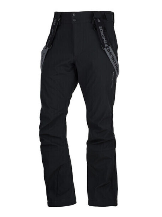 Northfinder Lyle NOF-NO-3896S-269_1 Men's Dungarees for Ski & Snowboard Soft Shell Black