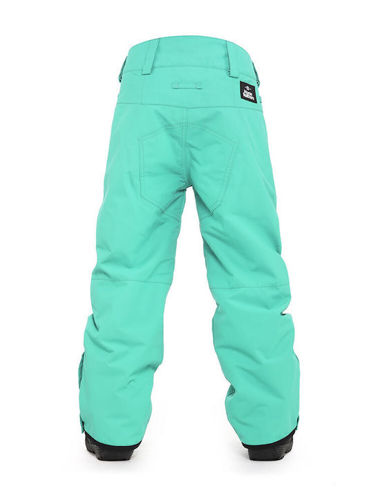 Horsefeathers Spire Ii OK061K Kids Dungarees for Ski & Snowboard Turquoise