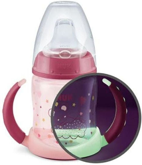 Nuk First Choice+ Educational Sippy Cup Plastic with Handles Pink for 6m+m+ 150ml