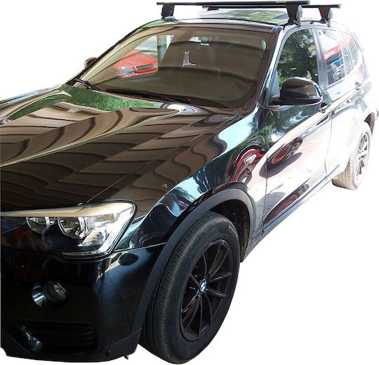 Menabo (with Roof Rack Legs) Black