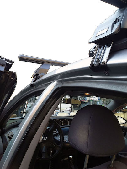 Menabo (with Roof Rack Legs) Silver