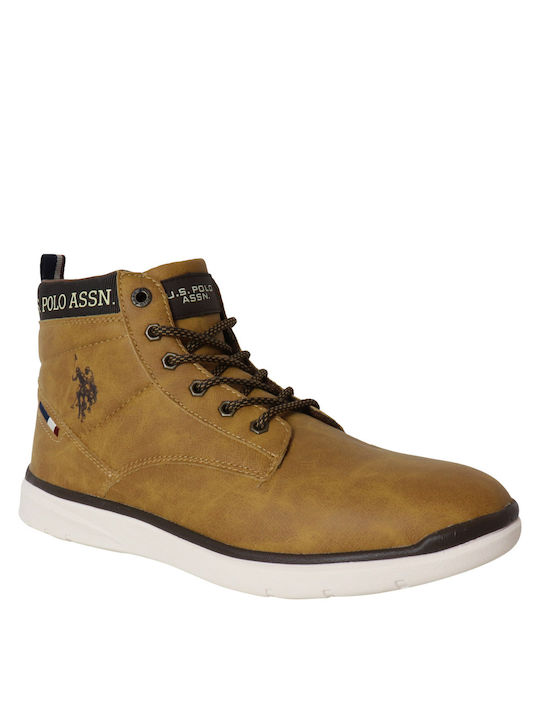 U.S. Polo Assn. Casual Boots Tabac Brown YGOR007-TAN