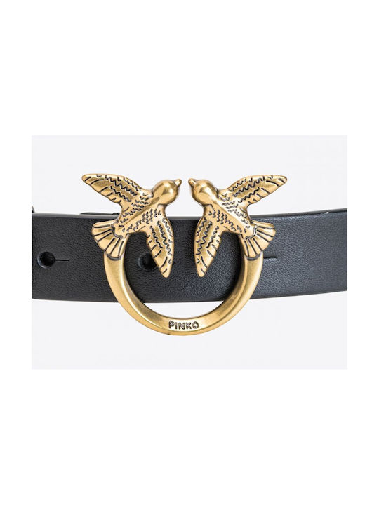 Pinko Love Birds Women's Belt Black