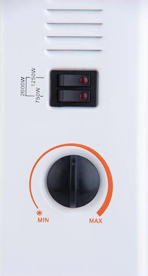 Alpina Appliances Convectoare pardoseală 1500W 38.5x53cm Alb