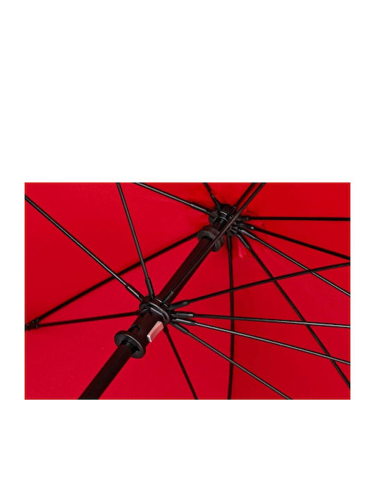 Euroschirm Regenschirm Kompakt Rot