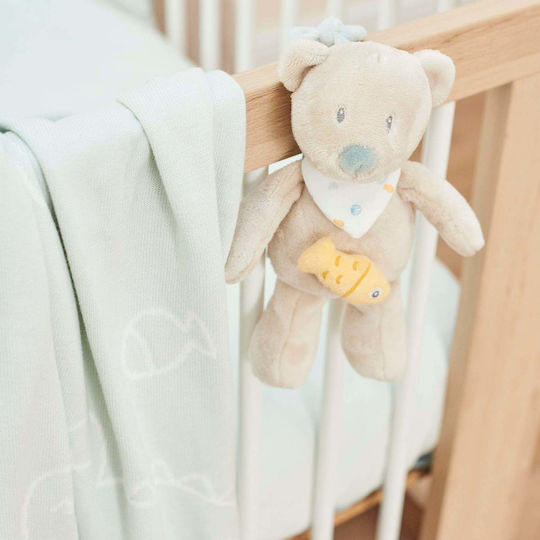 Nattou Tierchen Mini-Teddybär Jules aus Stoff mit Musik für 0++ Monate