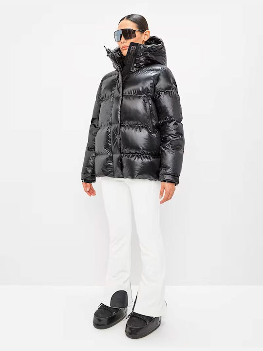 8848 Altitude Kurz Damen Puffer Jacke Wasserdicht für Winter Black