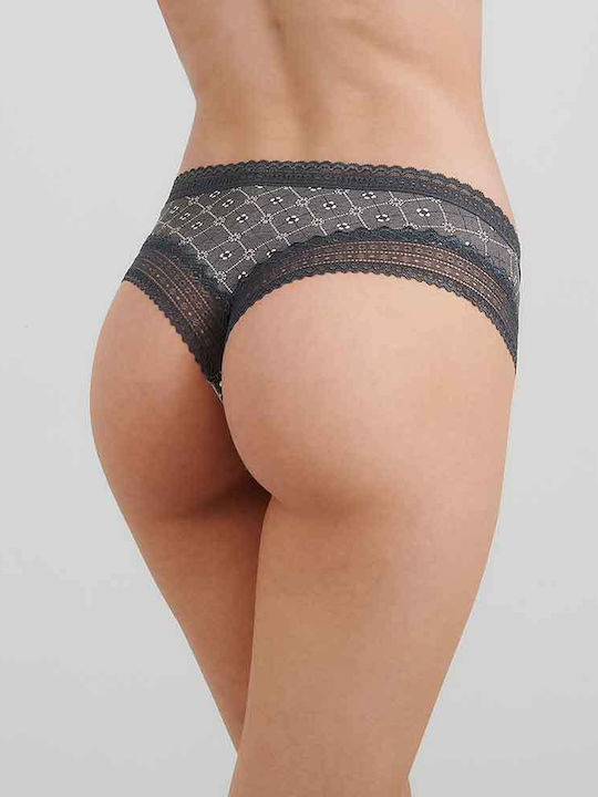 Women's Slip 2Pack with Lace Black and white.