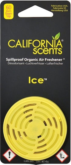 California Scents Car Air Freshener Can Console/Dashboard