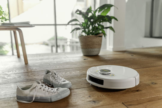 Karcher RCV 5 Robot Vacuum Cleaner with Laser Mapping & Suction Power 5000Pa White