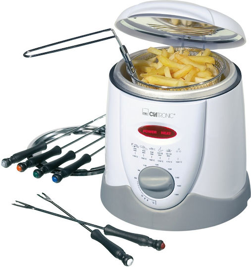 Clatronic 210091 Φριτέζα 1lt Λευκή