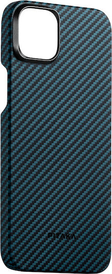 Pitaka Back Cover Aramid Fiber 1.15mm Μπλε (iPhone 15)