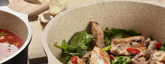 Pal Granite Pan made of Cast Aluminum with Stone Coating 30cm