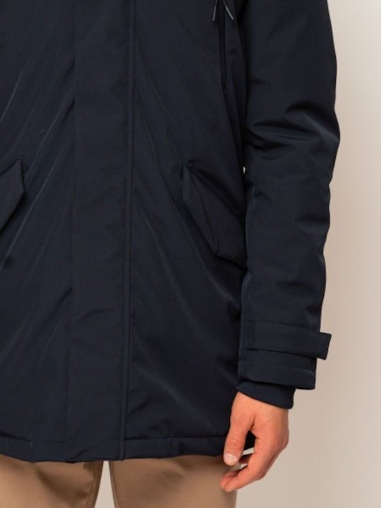 Winter Jacke Blue.