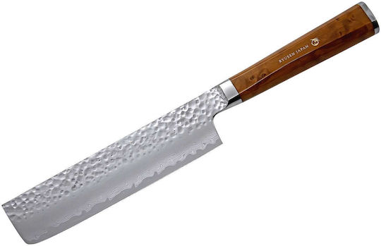 Ryusen Cuțit Nakiri din Oțel Damasc 16cm