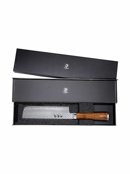 Ryusen Нож Nakiri от Дамаска Стомана 16см