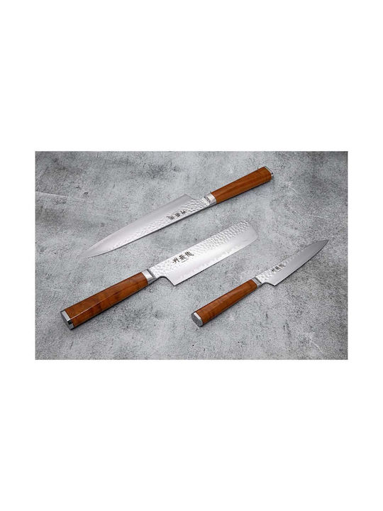 Ryusen Tangan Ryu Μαχαίρι Κρέατος από Δαμασκηνό Ατσάλι 24cm