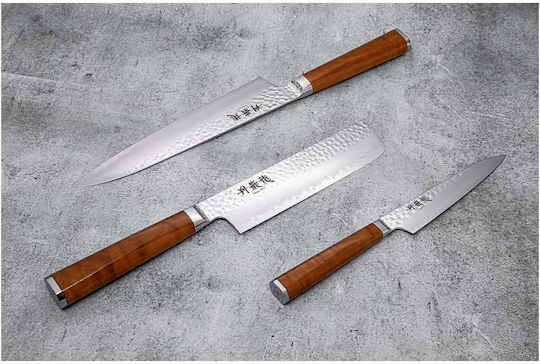 Ryusen Knife Meat from Damascus Steel 24cm
