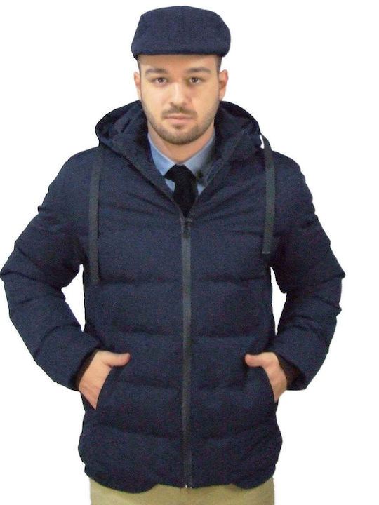 Winter Jacke Puffer Blue
