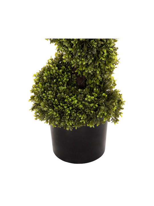 Künstliche Pflanze im Töpfchen Buxus (Gewöhnlicher Buchsbaum) Grün 17cm HomeMarkt