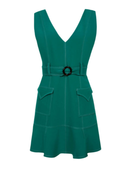 Mini Φόρεμα Basil Green