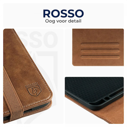 Rosso Flip Cover Καφέ (Galaxy Tab S9 Ultra)