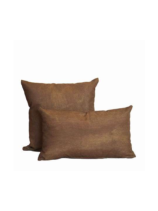 Decocraft Vintage Brown Decorative Pillow Case 40x40cm
