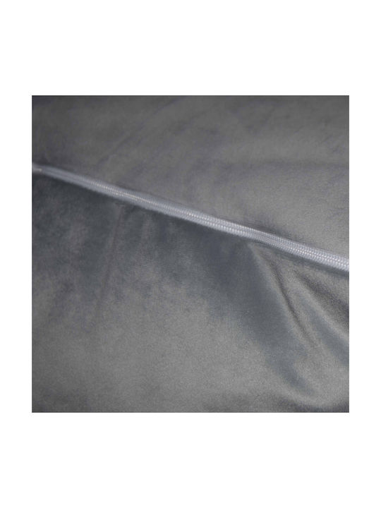 Decocraft Floor Pillow Velvet from Velvet Gray 70x70cm.