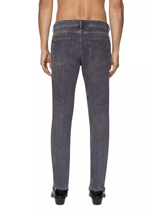 Diesel D-strukt Men's Denim Elastic Trousers Slim Fit Grey