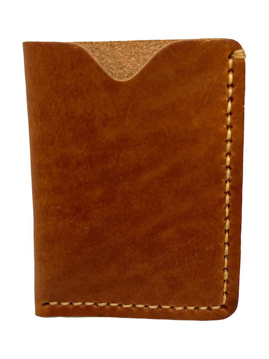 Δερμάτινο Ανδρικό Πορτοφόλι Καρτών Ταμπά
