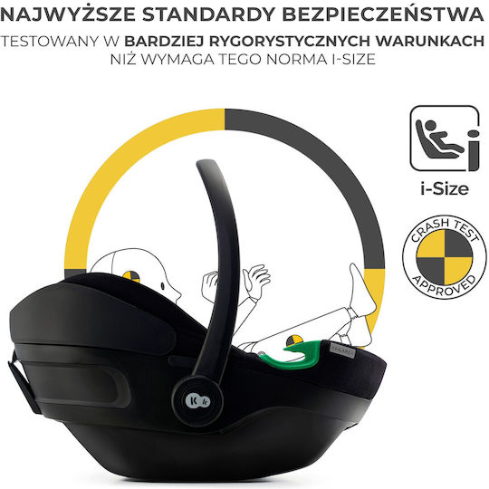 Kinderkraft I-Care Autositz i-Size Black 0-13 kg