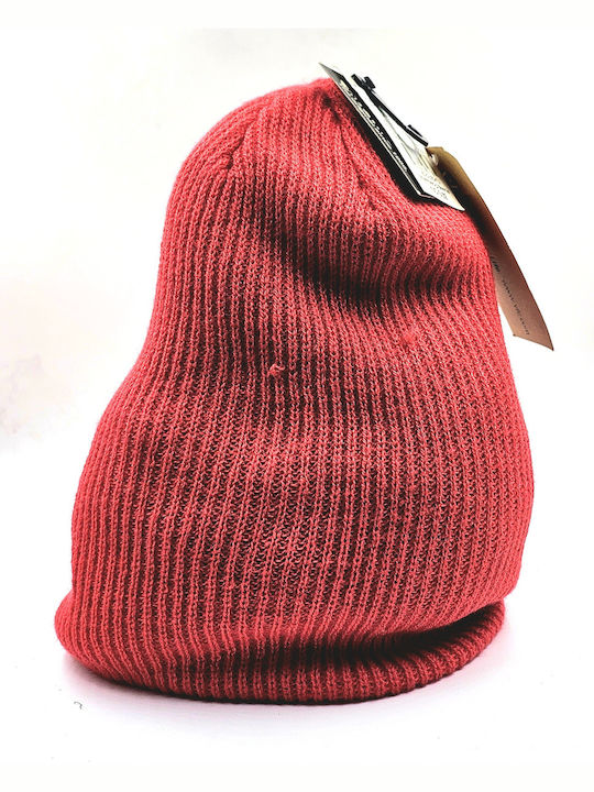 Vans Mismoedig Beanie Unisex Beanie Knitted in Red color