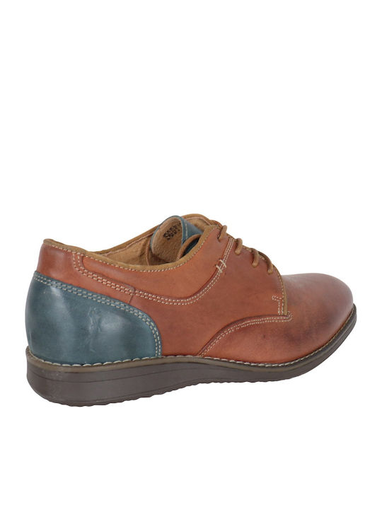 Herren Freizeitschuhe Anatomisch Braun