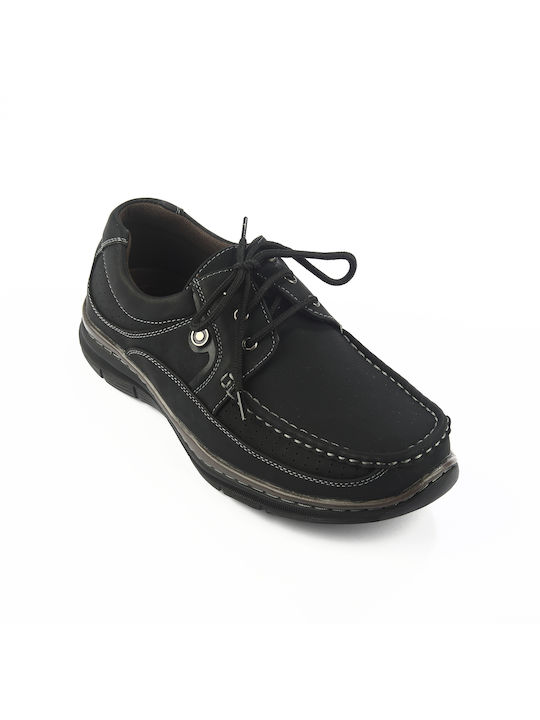 Fshoes Pantofi casual pentru bărbați Black