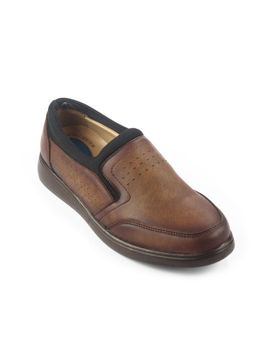 Fshoes Pantofi casual pentru bărbați Brown