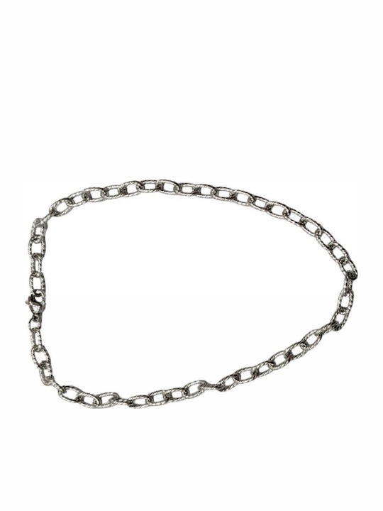 Tatu Moyo Fußarmband aus Stahl
