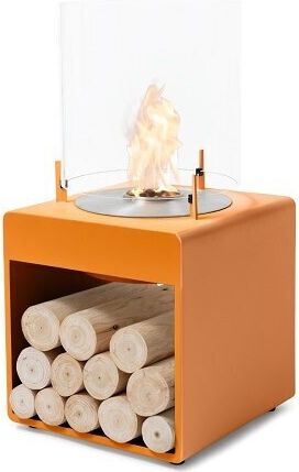 Ecosmart Fire Επιδαπέδιο Τζάκι Βιοαιθανόλης Εσωτερικού / Εξωτερικού Χώρου Μαύρο